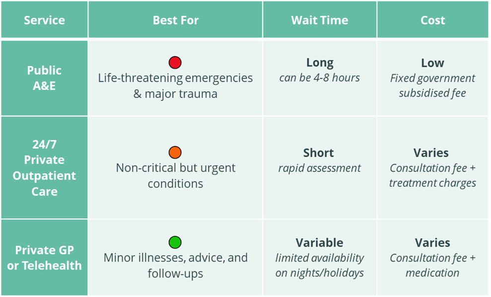 The Traffic Light Symptom Guide 1
