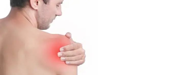 肩周炎常見症狀示意圖