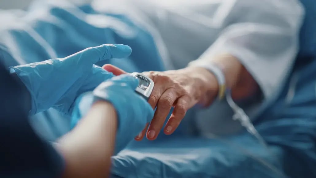 patient undergoing critical care