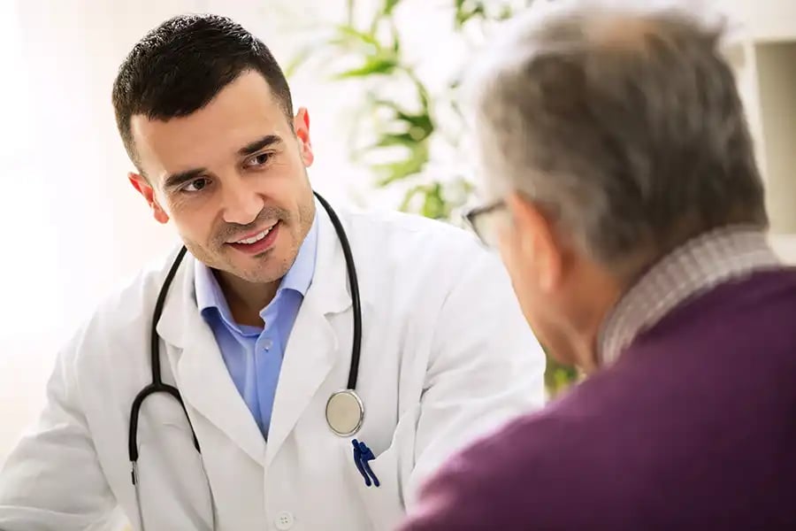 doctor patient talk