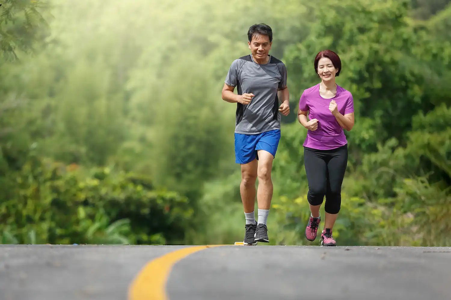 running