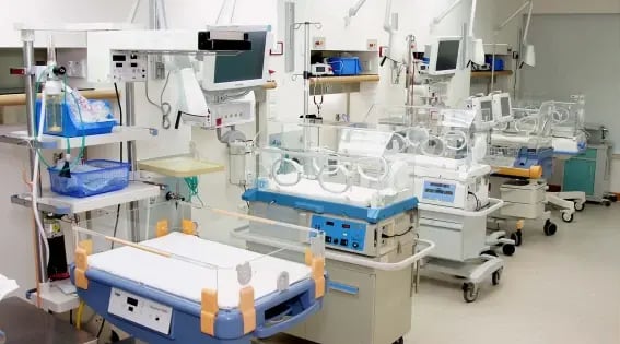 the interior of matilda's special care baby unit (SCBU)