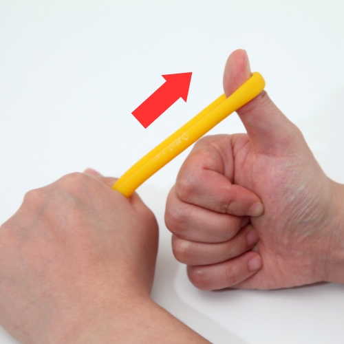 Thumb extension resistance exercise
